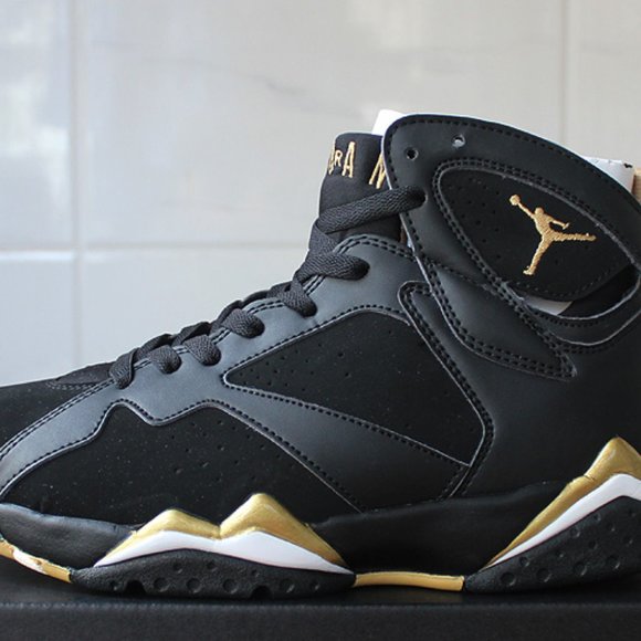 jordan 7 black gold
